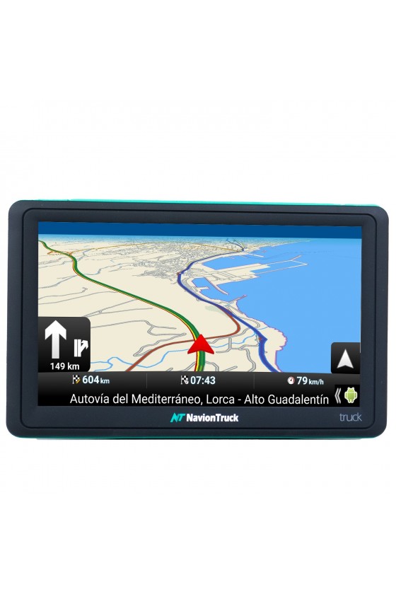 GPS para Caminhão Profissional - Navion X7 Truck PRO Evolution com Atualizações Gratuitas