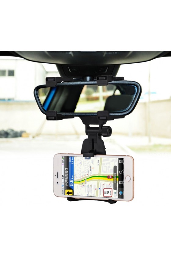Suporte Smartphone Universal para Espelho Retrovisor de Carro